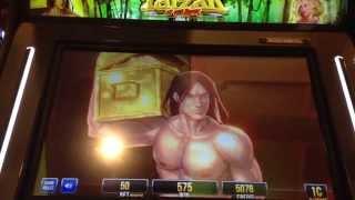 TARZAN of the apes Slot Machine - CITY OF GOLD BONUS