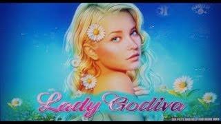 WMS Gaming: Any Way Series - Lady Godiva Slot Bonus ~NICE WIN~