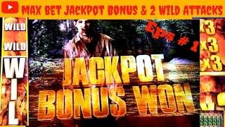 ( Halloween Eps :1 ) Aristocrat - Walking Dead 2 : Governor Jackpot Bonus & 2 Wild Hordes on Max Bet