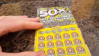 I WON $3,000 A FEW DAYS AGO! $2,000,000 50X THE CASH $10 ILLINOIS LOTTERY SCRATCHCARD!