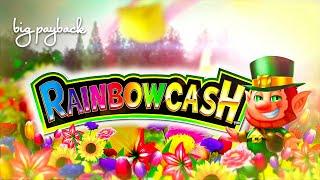 DUMMY PAYBACK THOUGHT HE WON THE GRAND on Rainbow Cash - Ultra Stack Feature Spring Slot!