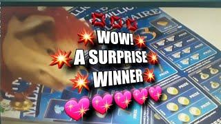 •Wow!.•What a Surprise WINNER on MILLIONAIRE 7's•(Night time classic• game for none•Sleepers)•