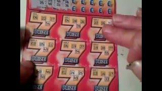 Scratchcard..SUPER 7"s..with Moaning Pig