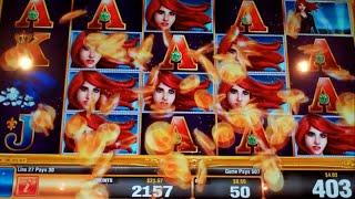 Ginger Wilde Slot Machine Bonus - 8 Free Games Win with Random Wilds