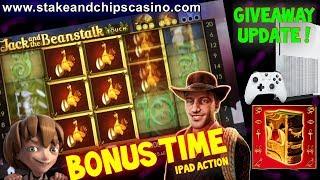 • CASINO SLOTS ( UP & DOWN ipad SESSION ) BONUS ROUND WINS !! & XBOX ONE COMPETITION UPDATE •