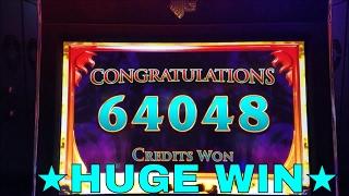 •HUGE WIN• Gold Dragon Red Dragon Slot  Machine Bonus• BIG WIN •LIVE PLAY!!!!