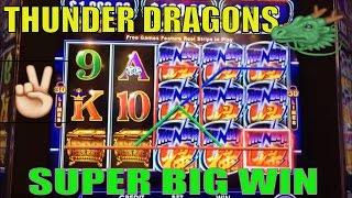 •SUPER BIG WIN•THUNDER DRAGONS Slot machine (Ainsworth)•Live play & Bonus /$2.40 BET