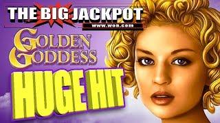 •HUGE QUICK HIT on GOLDEN GODDESS with $100 / SPINS •