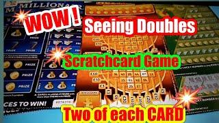 •What a game of.Scratchcards•With DOUBLES of.•Winning 7's•HOT MONEY.•9x LUCKY•