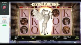 Divine Fortune Slot - Free Spins - NetEnt