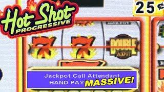 $50 A SPIN! ★ Slots ★ HIGH LIMIT HOT SHOT PROGRESSIVE ★ Slots ★ JACKPOT HANDPAY ★ Slots ★ BLAZING 7s