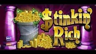 STINKY RICHES - BONUS 75 FREE SPINS 2c  - IGT SLOT MACHINE