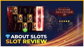 Warrior Graveyard xNudge by Nolimit City! Exclusive Video Review by Aboutslots.com for Casinodaddy!
