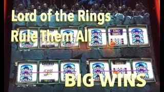 NEW SLOT: Lord of the Rings Rule Them All: Max bet bonus wins!!
