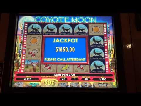 Coyote moon line hit HANDPAY JACKPOT high limit slots