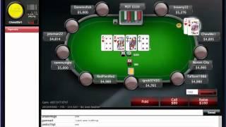 PokerSchoolOnline Live Training Video:"SCOOP Event 8 L and M NLHE " (08/05/2012) ChewMe1