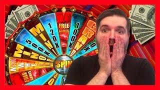 I LANDED IT! YES! SDGuy & Pal Land the MAX WHEEL On Walking Dead Slot Machine! BIG WIN!