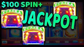 $100/SPIN JACKPOT on Eureka Blast Lock It Link!