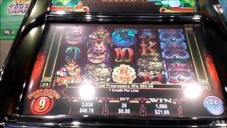 3 Jackpots Hit FREE SPINS 888 Red Dragon Machine BIG WIN