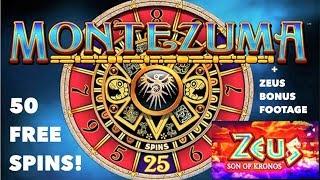 Montezuma 50 Spins & Zeus Son of Kronos Big Wins !