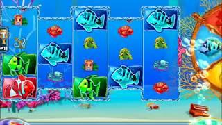 GOLD FISH 3  Video Slot Casino Game with a BLUE FISH BONUS
