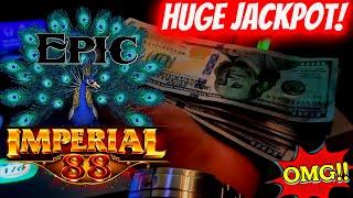 ⋆ Slots ⋆MEGA HANDPAY JACKPOT⋆ Slots ⋆ On Imperial 88 Peacock Beauty Slot Machine | JACKPOT WINNER |