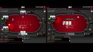 Cash Game Poker Episode 7  - Ignition 100NL - 2-Tables w Commentary