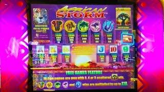 African Storm classic slot machine, DBG bad camera angle
