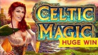 HUGE WIN! Celtic Magic Slot - AWESOME BONUS!