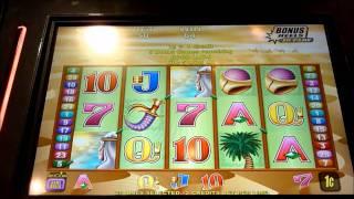 Desert Magic Slot Machine Bonus Win (queenslots)