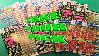 SCRATCHCARDS....SCRATCHCARDS....AND MORE SCRATCHCARDS..TO PICK