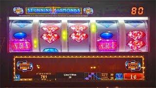 Konami's Stunning Diamonds Slot Machine (Unedited Version) Nothing Happens
