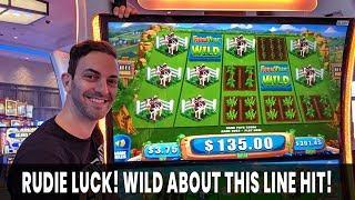 • LINE HIT Gets Me WILD! • Rudie Luck @ San Manuel + FarmVille Slots