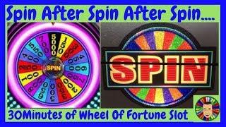 •All These Spins On Wheel Of Fortune Slot Machine•