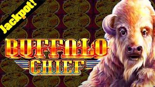 Buffalo Chief Slot Machine Jackpot Hand Pay!