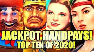 ⋆ Slots ⋆TOP 10 JACKPOTS OF 2020!⋆ Slots ⋆ ⋆ Slots ⋆ MY BIGGEST HANDPAY JACKPOT WINS FROM THE YEAR S