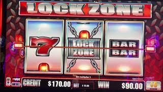 VGT Slots "LOCK ZONE" Three Different Videos Attempts Choctaw Gaming Casino, Durant, OK.