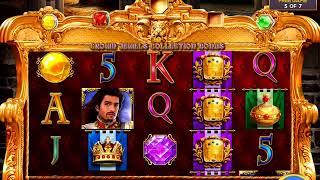 KINGS OF GIBRALTAR  Video Slot Casino Game with a "BIG WIN" FREE SPIN BONUS