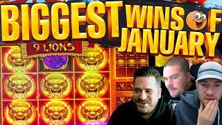 BIG WINS! January HIGHLIGHTS! Epic Slot Wins!!