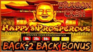 HIGH LIMIT Dragon Cash Link HAPPY & PROSPEROUS ⋆ Slots ⋆BACK TO BACK $50 Bonus Rounds Slot Machine C