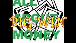 •Progressive BIG WIN• • 5c Bally's All About Money • MAX BET • Slot Machine Bonus
