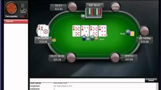 PokerSchoolOnline Live Training Video:"The Big SLick Dilemna #3 @25NL" (15/02/2012) TheLangolier
