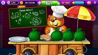 CAT CHEF SLOT - cooking themed video slot machine - Slotomania Game