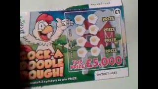 Scratchcard with Moaning Pig & Steve..and George Grimwood