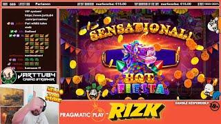 Give Me Some Wilds!! Big Win From Hot Fiesta Slot!!