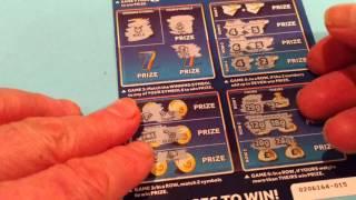 10 pound MILLIONAIRE Scratchcard Christamas Cards..WINNING 7's ...with Piggy