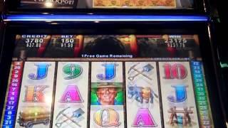 Money Blast Line Hit 1.50 bet BIG WIN slot machine bonus