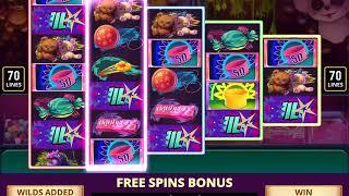 SKEE-BALL Video Slot Casino Game with a PRIZE TICKET FREE SPIN BONUS