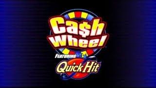 BIG WIN!!! Cash Wheel - Bally Slot Machine Bonus