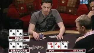 View On Poker - Tom Dwan Confuses Antonio Esfandiari With Some Great Poker Plays